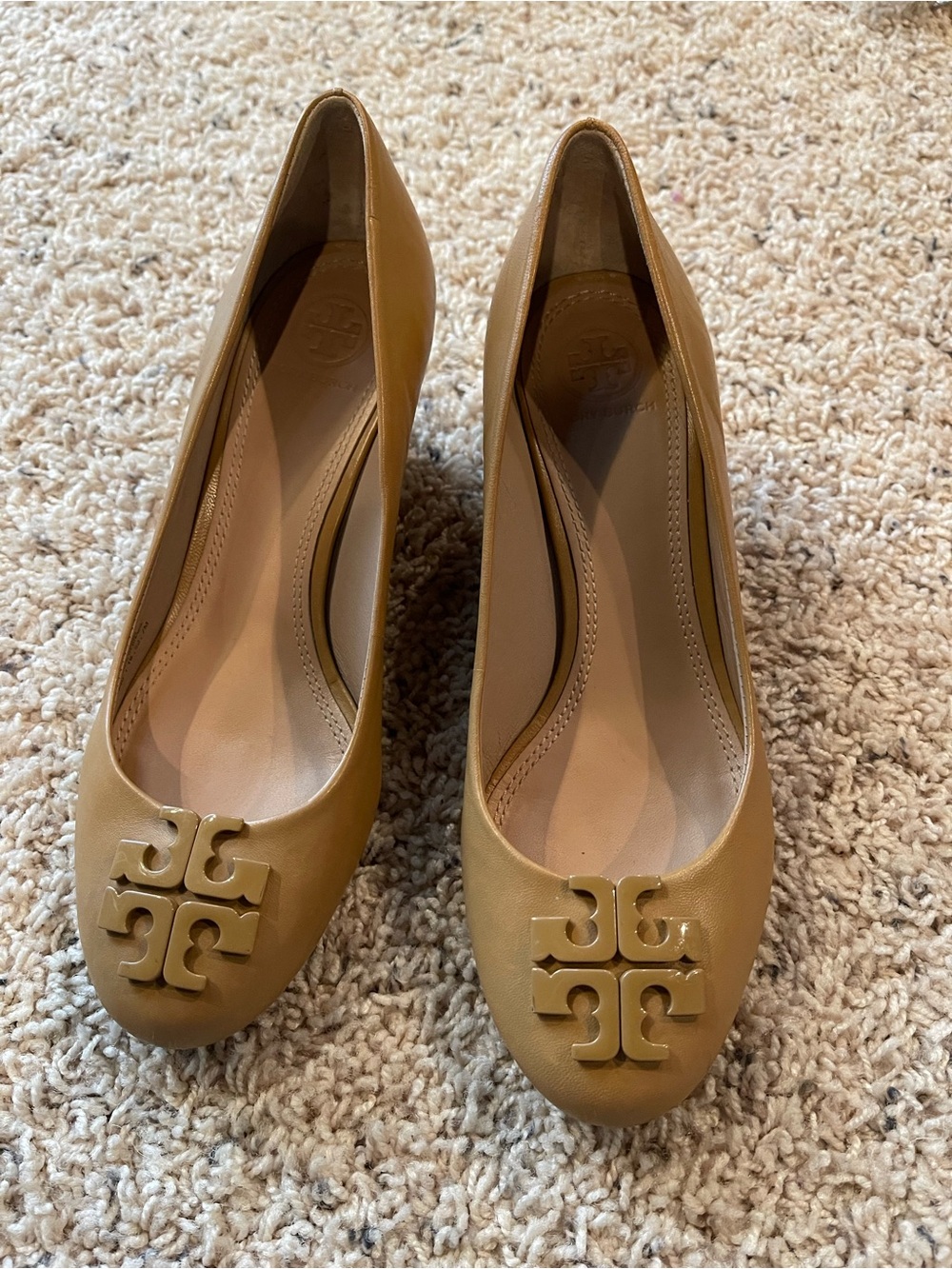 Tory Burch Lowell wedges size 7